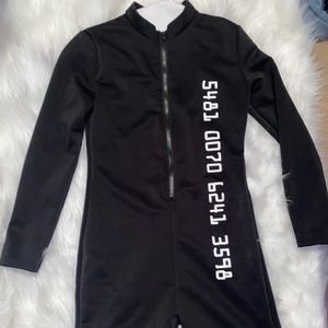 NEVER BEFORE WORN! All black, sleek jumper set!Usually $90 dollars, Now 39.99 !